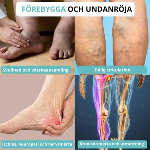 Uppvärmd ben massageapparat